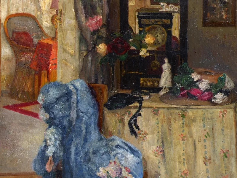 1877-Otto Bruenauer - Interieur